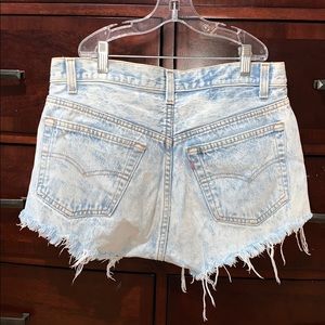 Levi's Shorts - Distressed Jean Levi’s Shorts Levi's Shorts - Distressed Jean Levi’s Shorts